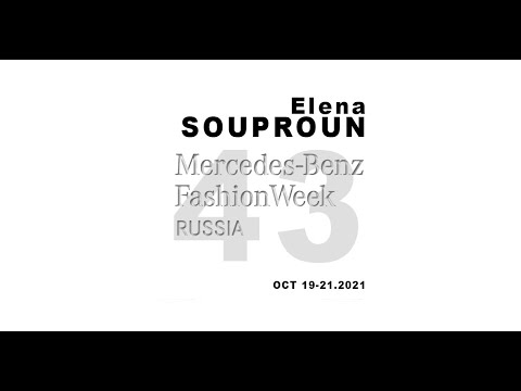 Elena SOUPROUN MBFW RUSSIA 43 (oct 2021) - full show | DNMAG