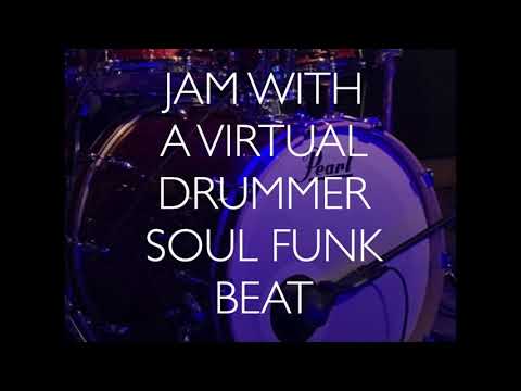 JAM WITH A VIRTUAL DRUMMER PART ONE. SOUL FUNK BEAT 91 BPM