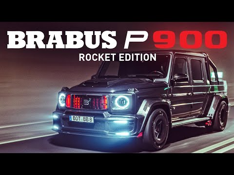 NEW 2023 P900 ROCKET 1 OF 10! Most BRUTAL 900HP BRABUS G-CLASS Pick UP