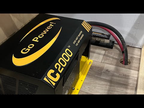 GoPower! IC2000W Inverter Charger install video.