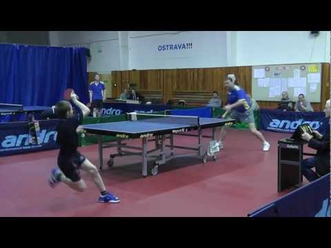 stolnitenisvalosek - 3 liga playoff 2kolo TJ Ostrava - Mokré Lazce.