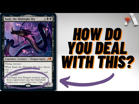 HE KEEPS COMING BACK! | Junji, The Midnight Sky Historic Brawl Commander MTG Arena