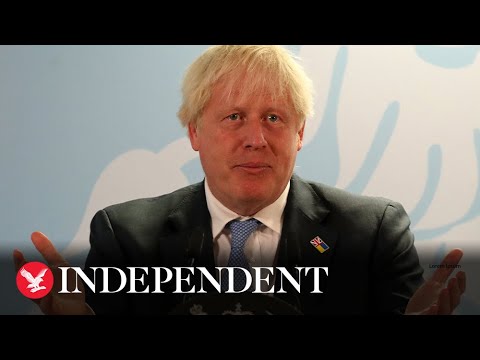 Live: Boris Johnson makes farewell address outside Number 10