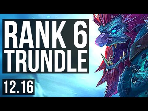 TRUNDLE vs FIDDLESTICKS (JNG) | 2/1/16, Rank 6 Trundle | KR Challenger | 12.16