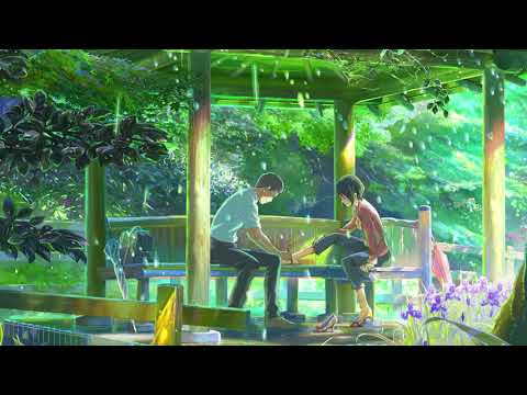 1 Hour Relaxing Garden of Words Soundtrack – Beautiful Anime Music