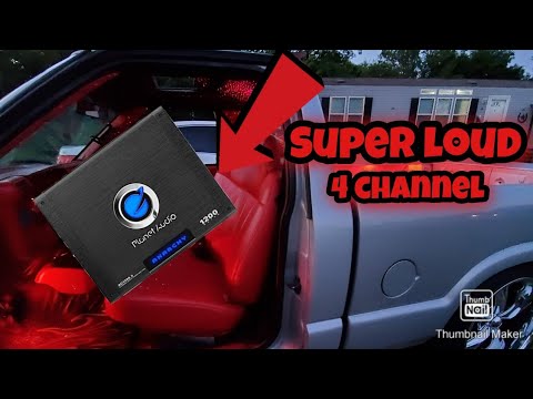 loud 4 Channel 1200 watt planet audio Amp update!!!