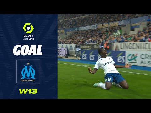 Goal Cheikh Ahmadou Bamba Mbacke DIENG 8'-OM RC STRASBOURG ALSACE - OLYMPIQUE DE MARSEILLE 2-2 22/23