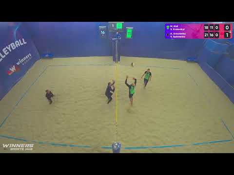 16:20 M. Kisil / V. Kraievskyi - A. Antonenko / V. Sydorenko 01.02.2023 | Winners Beach Volleyball