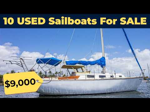 10 USED Affordable Sailboats for SALE Under $15,000 In The USA