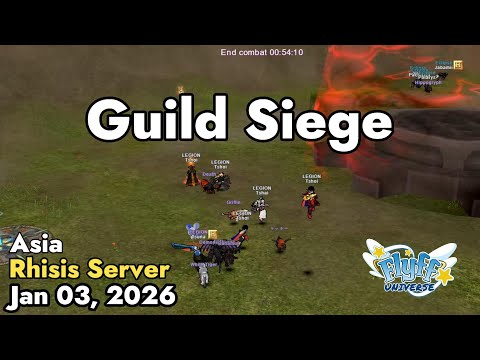 Guild Siege (Rhisis Server) January 03, 2026 | Flyff Universe