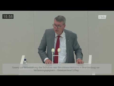 M. Stefke zum Gesetzentwurf von SPD, CDU,Grüne „Zur Verbesserung des Schutzes vor Verfassungsgegnern