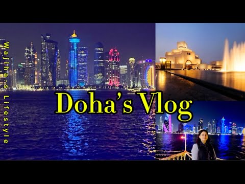 Exploring Doha's Skyline with Boat Ride 🇶🇦| Magical Journey with City Tour | Doha’s Vlog