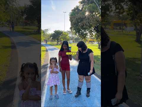 Ela é herdeira? 😧😧#entrevista #comedia #engracado #humor #dinheiro