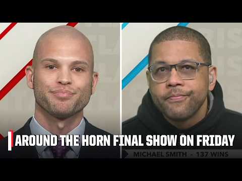 Harry Lyles Jr., Michael Smith say goodbye in emotional Face Time farewell 🥹 | Around The Horn