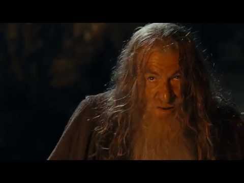 Lord of the rings Gandalf's fall