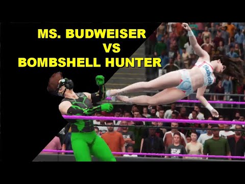GLOW 1985 Ms Budweiser vs Bombshell Hunter - Mixed Match