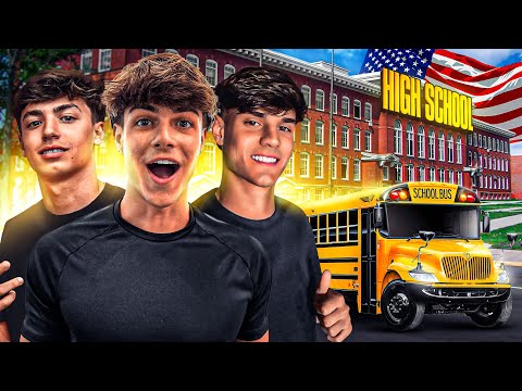 What's a day like at a high school in the USA? 🇺🇸