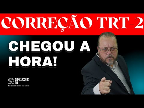 TRT-2 SP - CORREÇÃO DA PROVA AO VIVO! Técnicos e Analistas - Banca FCC - Gabarito Oficial Comentado!