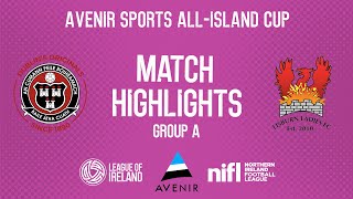 Avenir Sports All-Island Cup Highlights | Bohemians 4-0 Lisburn Ladies | Group A