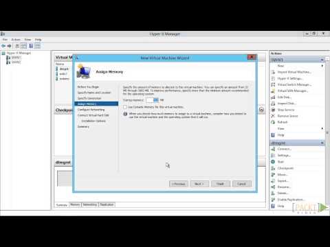 Hyper V Server 2012 R2 Tutorials Virtual Machines PowerShell | packtpub com