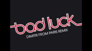 Harold Melvin &amp; The Blue Notes - Bad Luck - (Dimitri From Paris Remix Super Disco Blend Part One)