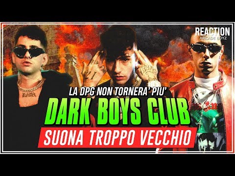 Dark Polo Gang - Dark Boys Club ( Disco Completo ) | REACTION Arcade Boyz