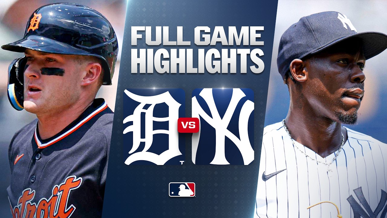 7월2일 디트로이트 뉴욕양키스 MLB 하이라이트