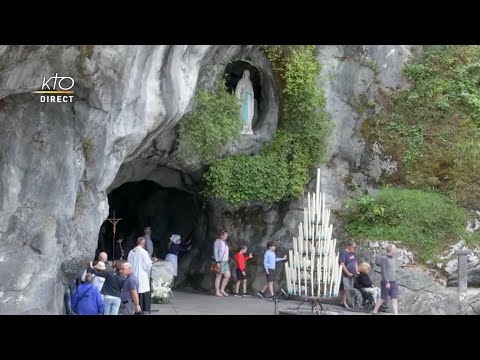 Chapelet du 1er juillet 2022 à Lourdes