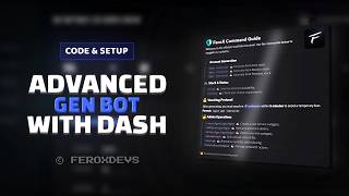 How to Make a Discord Gen Bot Cv2 with Dashboard for Free (No Code) | 2026 Guide