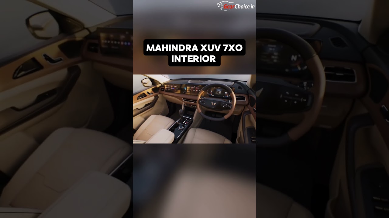 Mahindra XUV 7XO Interior 😍 Premium Cabin,