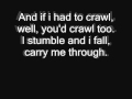 Superchick - Crawl (Carry me through) (Lyrics ...