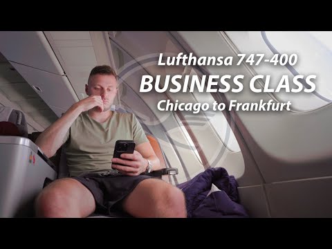 The Queen of the Skies | Lufthansa 747-400 Business Class Flight Review