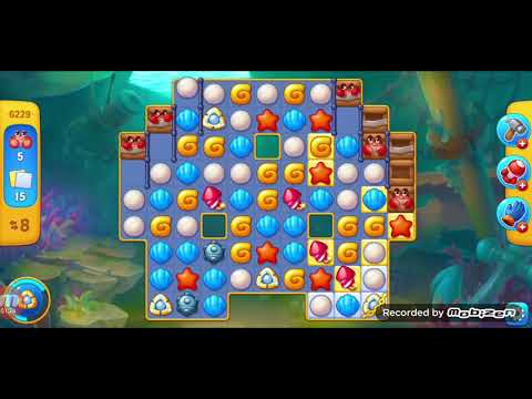 fishdom gameplay / level 6229 / It is like the ads? / thank you