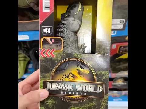 Jurassic World Rebirth Toy T-Rex! New Mattel Sound Surge figure via @JurassicPanama