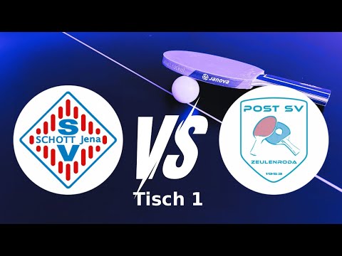 SV SCHOTT Jena vs. Post SV Zeulenroda | Tisch 1