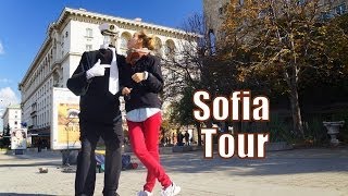 Our first impressions traveling in Sofia, Bulgaria as we wandered around the city
