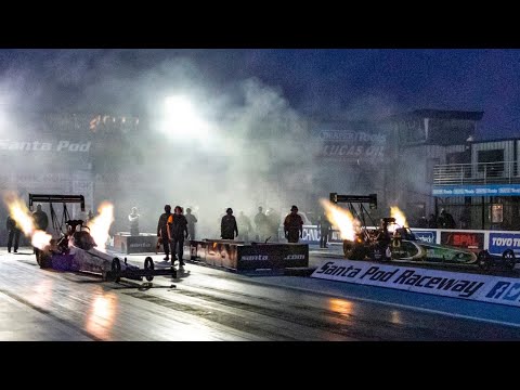 THE EURO FINALS 2019 - WHAT WENT WRONG WITH THE TOP FUEL DRAGSTER - FIA TOP FUEL - SANTA POD RACEWAY