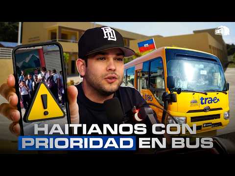 ¡LA PATRIA EN PELIGRO! HAITIANOS CON PRIORIDAD EN AUTOBUSES ESCOLARES Y POLÍTICOS EN SILENCIO