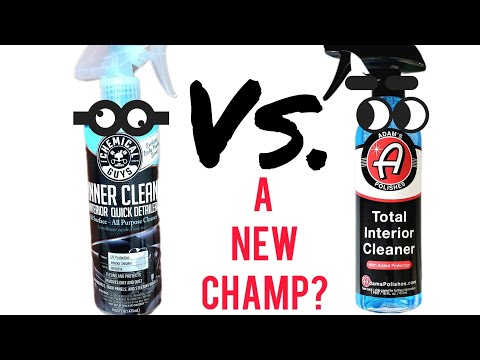 Adam's Polishes Total Interior Cleaner Vs. Chemical Guys Inner Clean Quick Detailer Product Review