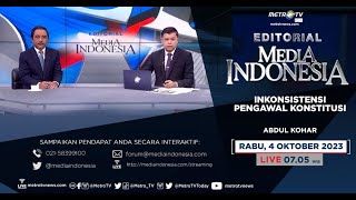 Download lagu Bedah Editorial MI - Inkonsistensi Pengawal Konstitusi mp3