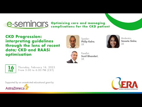 CKD Progression: interpreting guidelines through the lens of recent data; CKD and RAASi optimisation