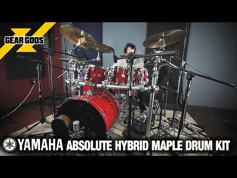 YAMAHA DRUMS Absolute Hybrid Maple Drum Kit Review! | GEAR GODS