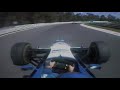 Jacques Villeneuve Over Take Michael Schumacher On Track Portuguese GP 1996