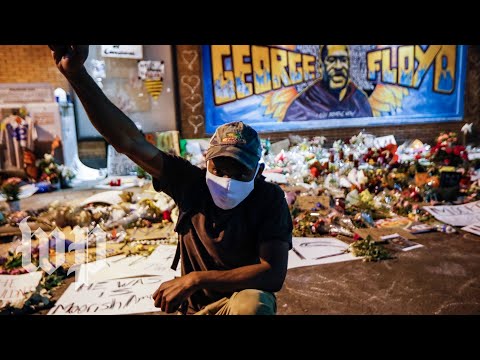 At the site of George Floyd's death, anger still burns