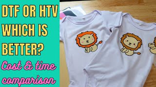 DTF or HTV? Which is better?! Direct to film transfers vs Heat Transfer Vinyl