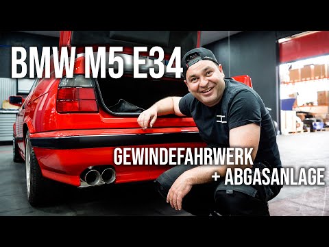 LEVELLA | BMW M5 E34 | KW Gewindefahrwerk + Abgasanlage