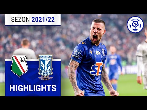 Legia Warszawa - Lech Poznań 0:1 | SKRÓT | Ekstraklasa 2021/22 | 11. Kolejka