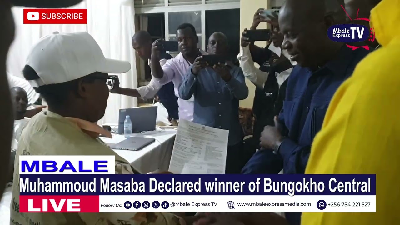 Muhammoud Masaba declared winner of Bungokho Central 
