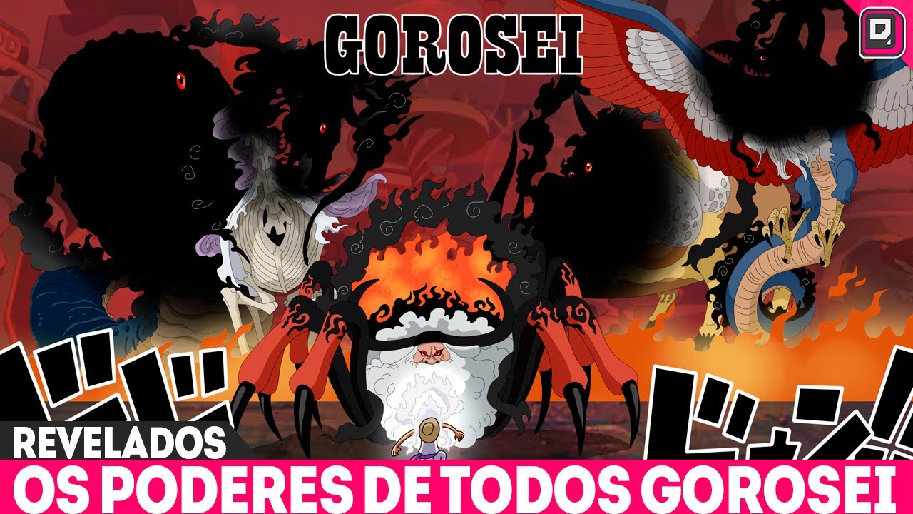 REVELADOS OS DEMONIOS DAS FRUTAS - TODOS OS PODERES DO GOROSEI EXPLICADOS - ONE PIECE 1110