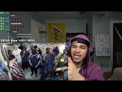 plaqueboymax reacts to dave & central cee freestyle